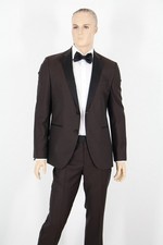 HUGO BOSS Tuxedo, Mod. Jelvan1/Livan1, Size 54 / US 44R, Regular Fit, Dark Red