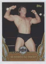 2018 Legends of the WWE Hall Fame Bronze Mr Wonderful Paul Orndorff #37 HOF 0ji1