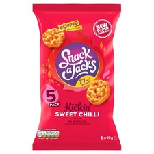 Sweet Chilli Multipack Rice Cakes Crisps 5 x 19g