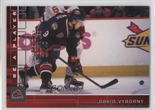 2001-02 ITG Be A Player Memorabilia 1/10 David Vyborny #108 1p3
