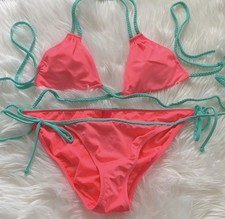 victorias secret bikini set Pink Blue