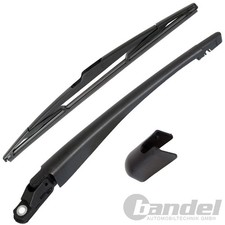 HECKSCHEIBENWISCHER + ARM KAPPE HINTEN passend für FIAT GRANDE / PUNTO / EVO 199