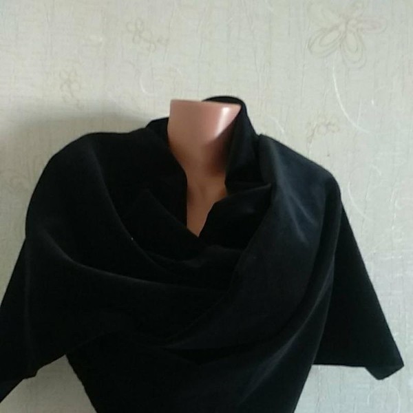 Women American Vintage Scarf Black One size