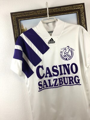 Vintage 90's Adidas FK Austria Wien Home football shirt 1994 10