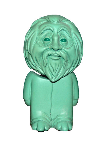 Vintage Disney Bobblehead Figurine 1971 Ceramic Old Green Man 5 in "Walt Disney"