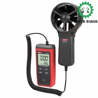 UNI-T UT363S Split Digital Anemometer Thermometer Wind Speed Temperature Tester