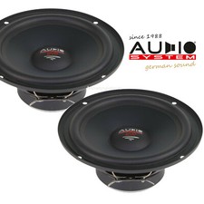 AUDIO SYSTEM AS 165 EM DC EVO 16,5cm Auto Lautsprecher Kicker 280 Watt 2 x 3 Ohm