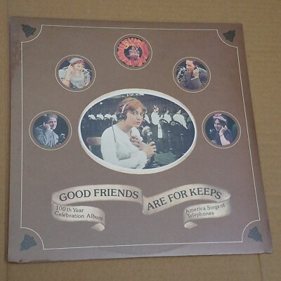 NEW! Good Friends Are For Keeps America Sings Of Telephones-Vinyl Record SEALED!