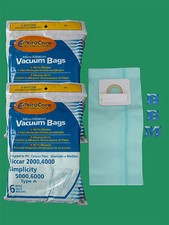 12 Type A Bag fit Simplicity Symmetry Riccar R Vibrance 2000 4000 Upright Vacuum