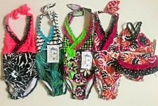 NWT Frankie and Daisy Swimsuit Corky Boutique 2T 3T 4/4T 6Y CHOICE 1pc2pc Halter