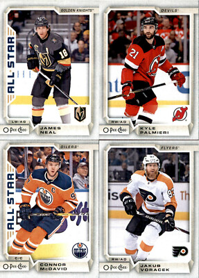 2018-19 OPC O-Pee-Chee Base cards #1-250 U-Pick From List