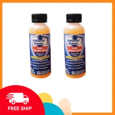 Ethanol Shield Fuel Stabilizer, Protects Fuel Line, Treats 40 Gallons, 4 oz, 2PK