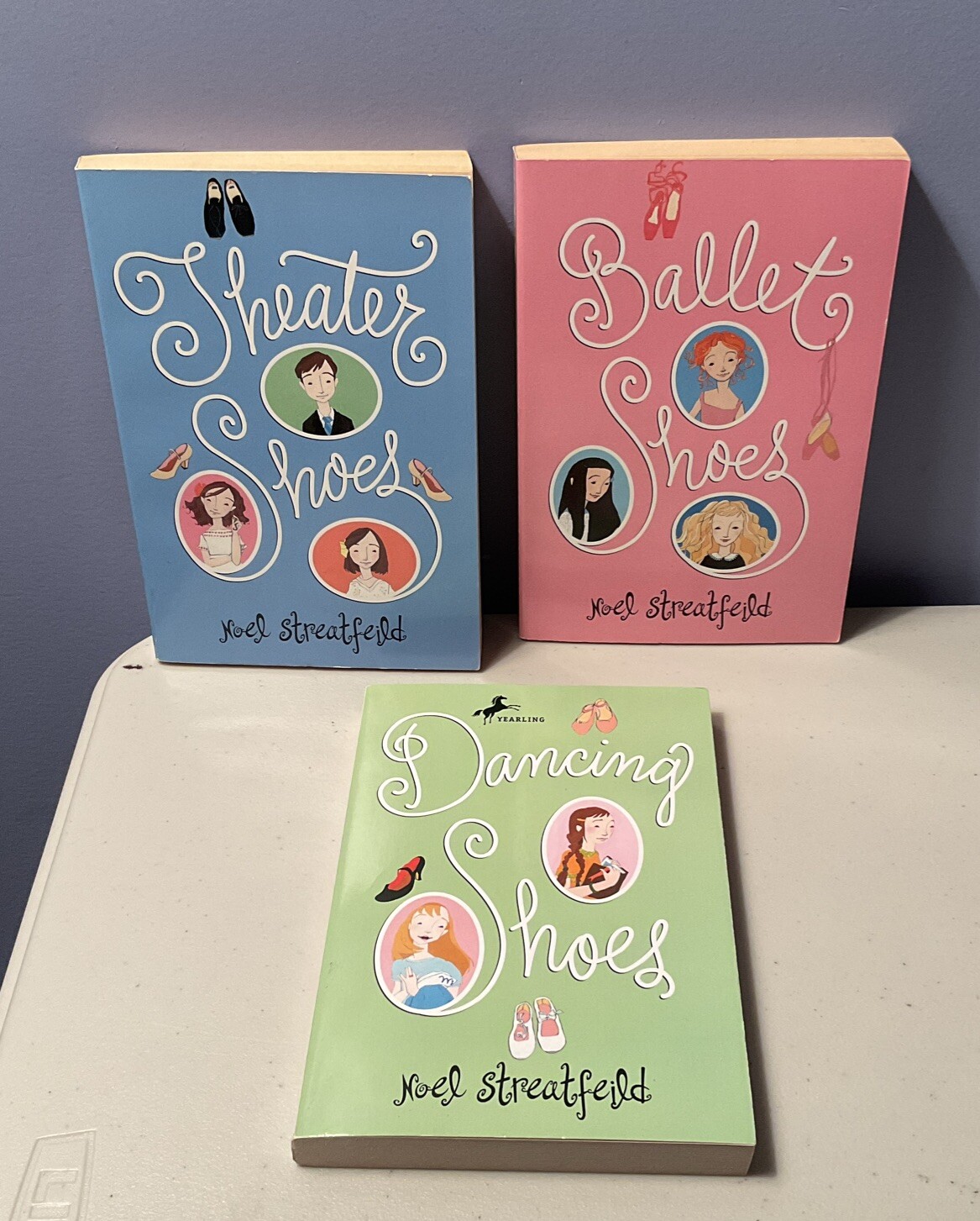 Lot of 3 NOEL STREATFEILD Books Ballet Theater Dancing Shoes Paperback