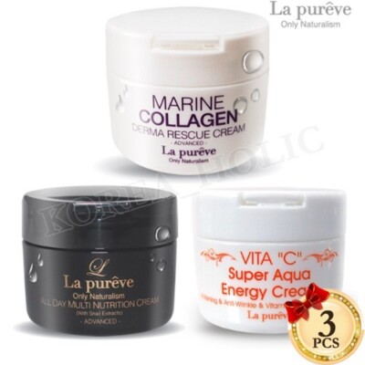 All Day Moisturizing Cream 100ml 3EA Vita C Cream + Cica Cream + Snail Cream