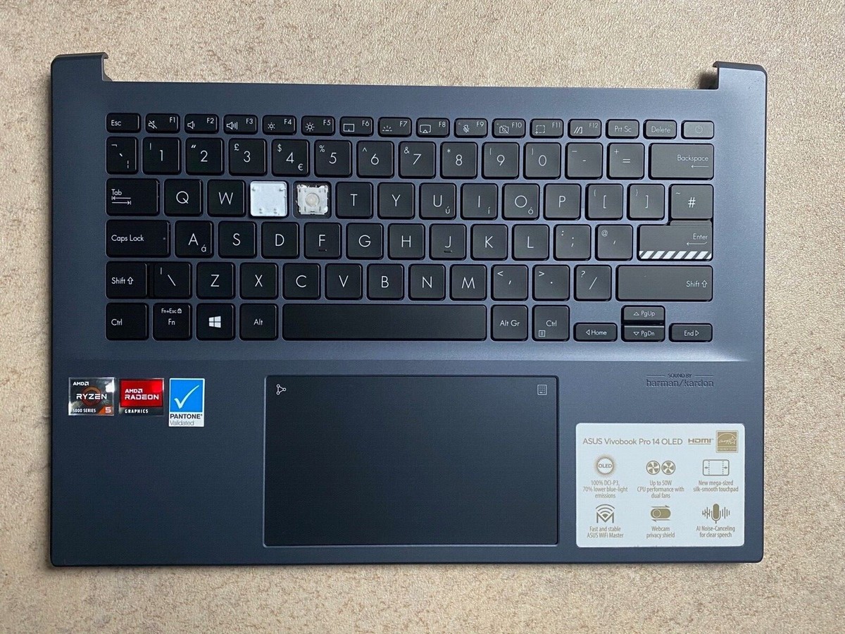 ASUS VivoBook Pro 14 M3401 OLED UK Keyboard - 1 Key + Hinges + 
