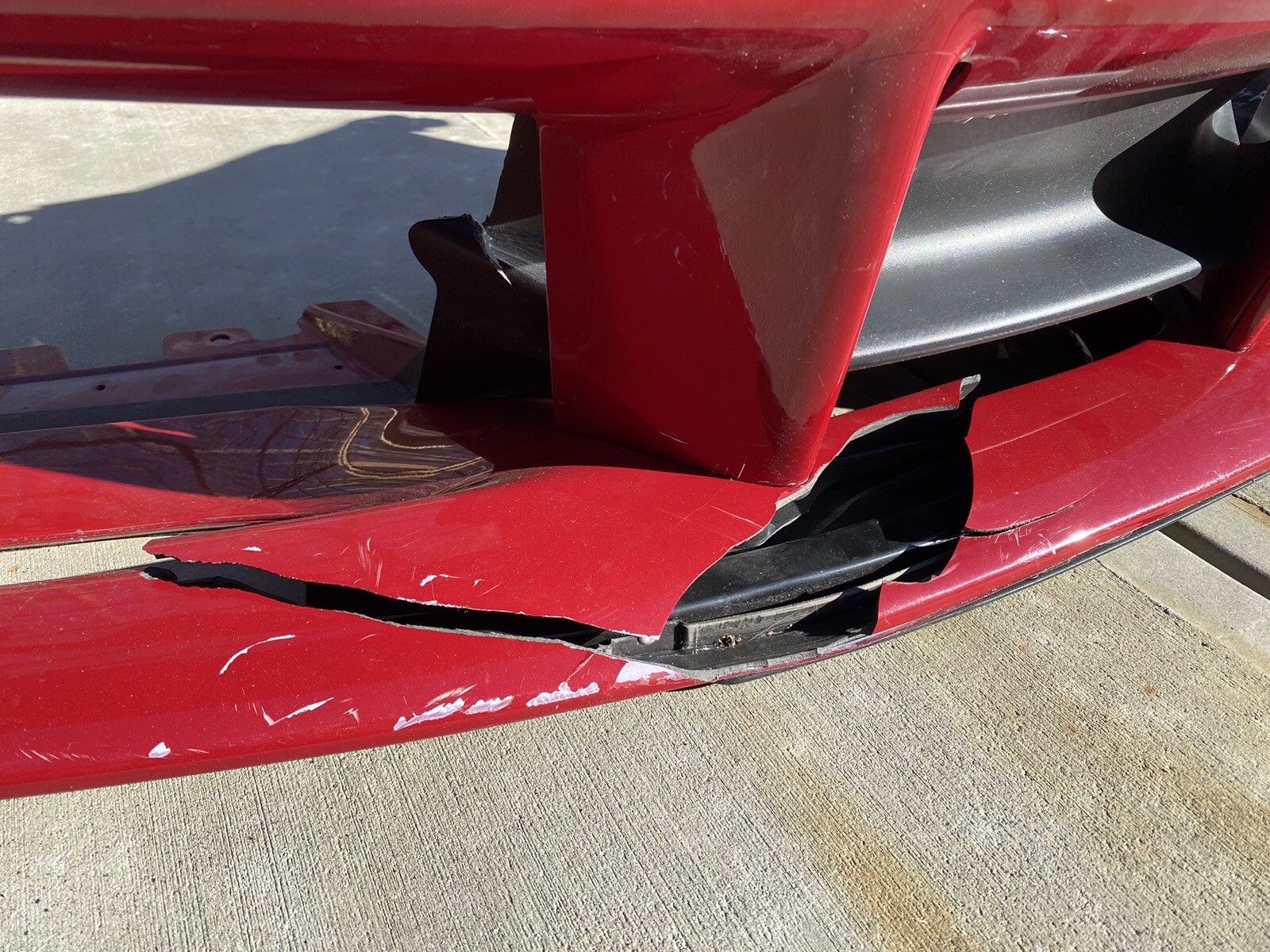 Ferrari 488 GTB Front Bumper Oem *NOTE DAMAGED