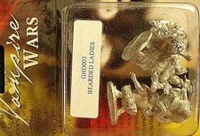 Vampire wars Bearded Ladies   (4)  ghd003   28mm blister nib