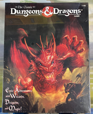 TSR Basic D&D Classic Dungeons and Dragons Game (2nd) *NEW*