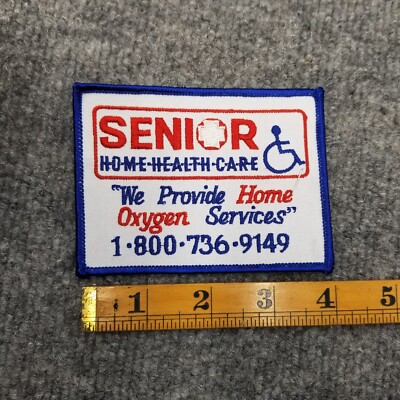 Senior Home Health Care We Provide Home Oxygen Services Patch