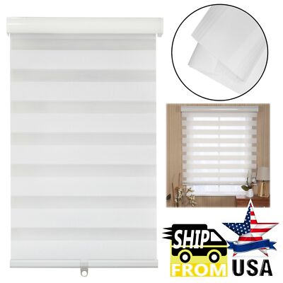 Httmt- 20 '' Zebra Jalousie Schirm Tag Nacht Dual Schicht Fenster Vorhänge