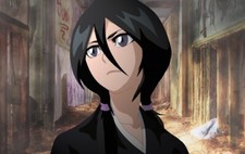 Anime kuchiki rukia Stitched Gaming Mat Desk