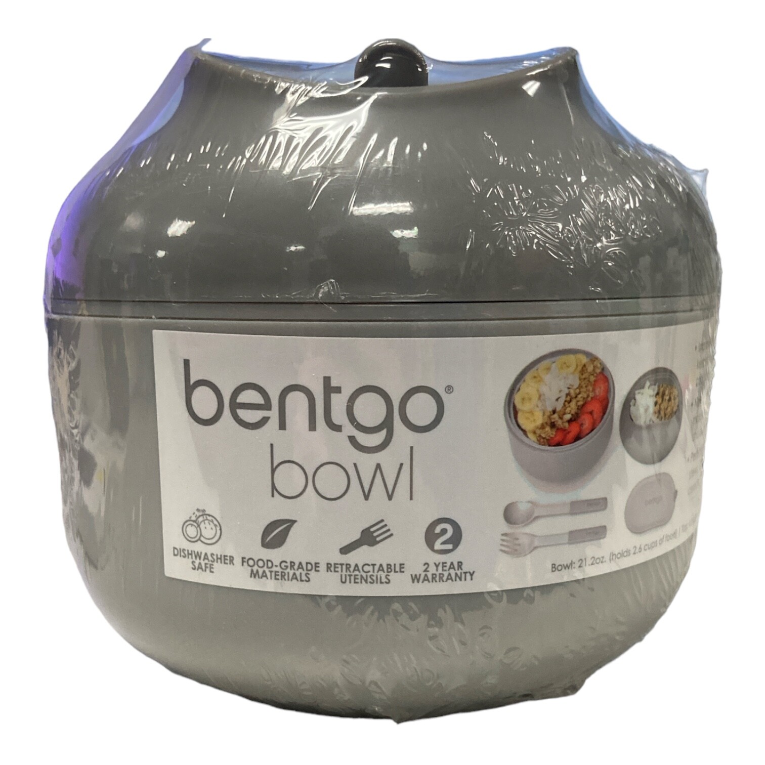 Bentgo Bowl — изолированная герметичная чаша с отделением для закусок, складная