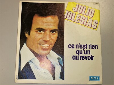 JULIO IGLESIAS - ES IST NICHTS ALS EINER AUF Wiedersehen (scheibe 45 turns) - v23 -