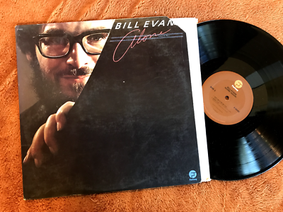 BILL EVANS ALONE AGAIN ORIGINAL VINYL 1977 f-9542 fantasy jazz