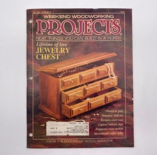Weekend Woodworking Magazine July 1991 With Patterns
