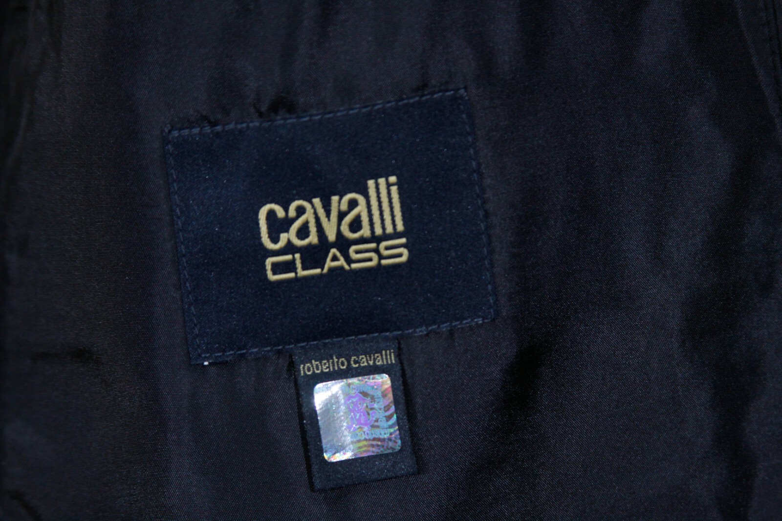 Authentic Men's Cavalli Class By  Roberto Cavalli polyester nylon Jacket  US XL image 6