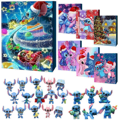 Figura de punto de Navidad 2025 24 días cuenta regresiva calendario de adviento niños regalo divertido