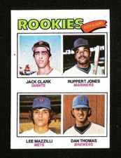 1977 Topps BASEBALL #488 JACK CLARK RC NRMINT SAN FRANCISCO GIANTS (SB1)  