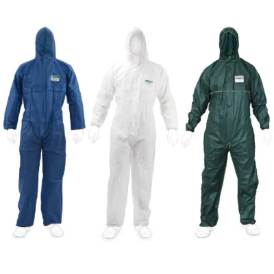 Schutzanzug Einwegoverall Overall Enviro Dress Einwegschutzanzug L-3XL Kat.3 NEU - Bild 1 von 4