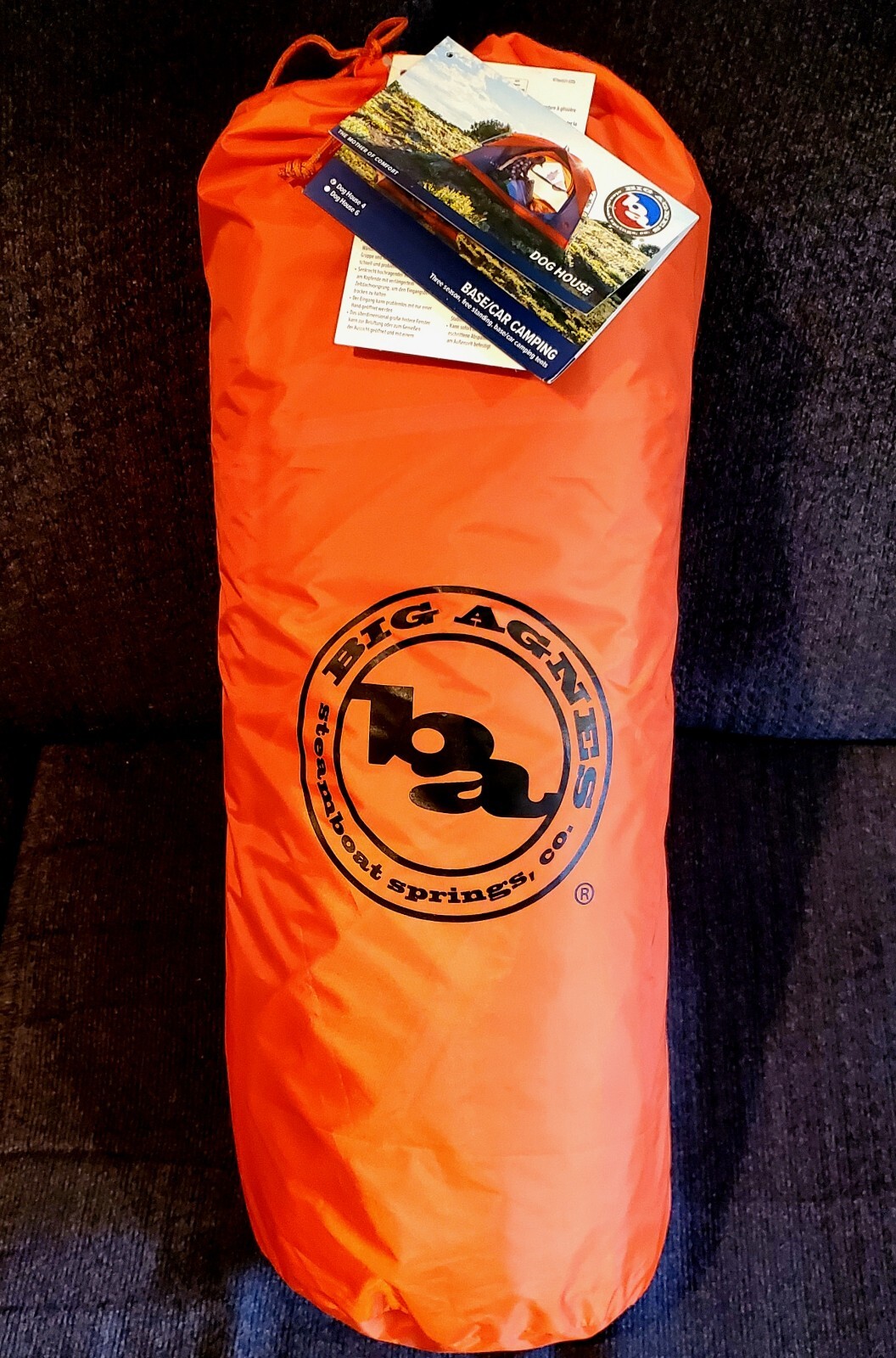 *BRAND NEW* Big Agnes Dog House 4 Tent Orange/Taupe/Eggplant eBay