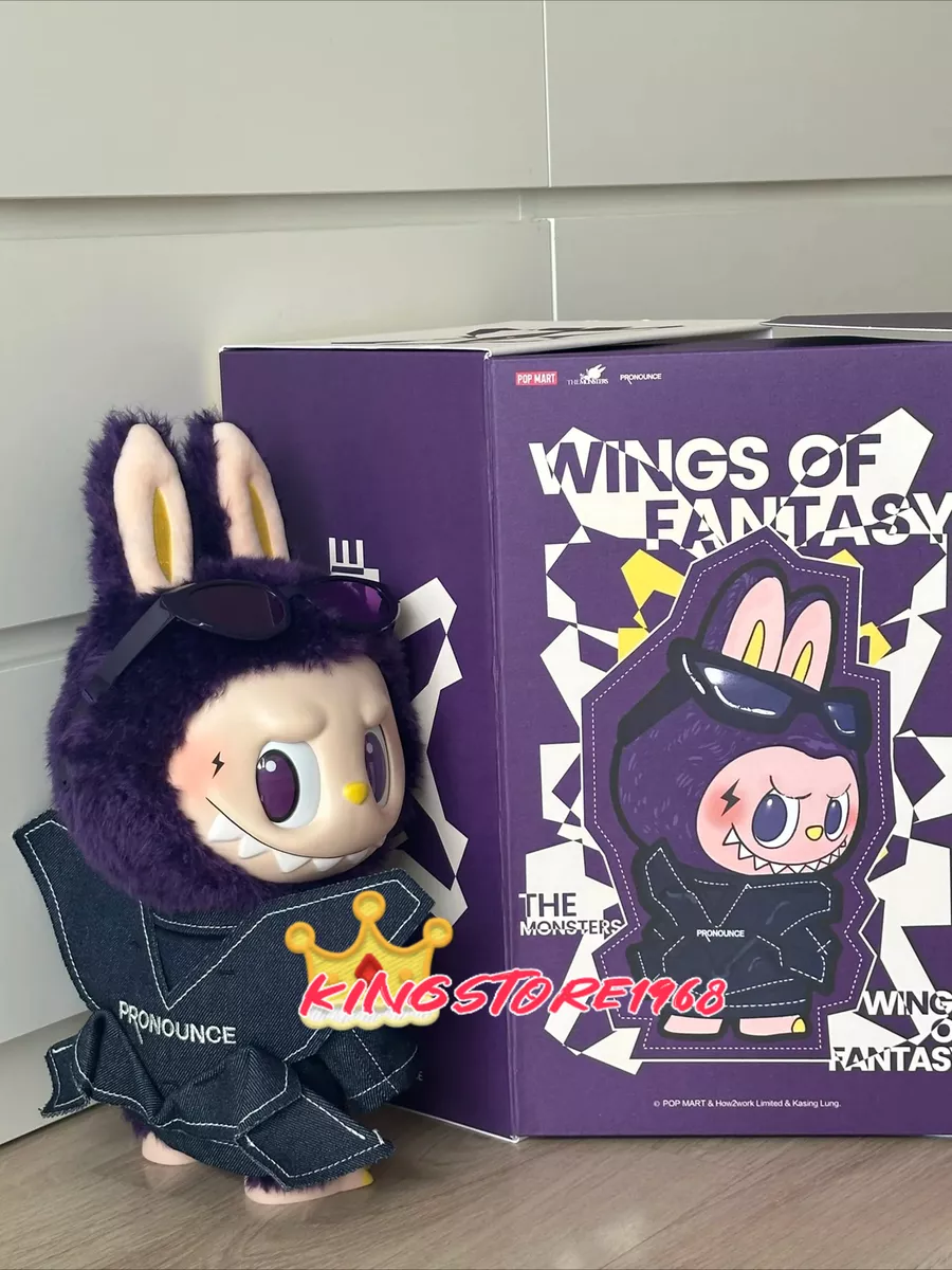 POP MART LABUBU × PRONOUNCE - WINGS OF FANTASY 38cm Vinyl POP MART LABUBU × PRONOUNCE - WINGS OF FANTASY 38cm Vinyl