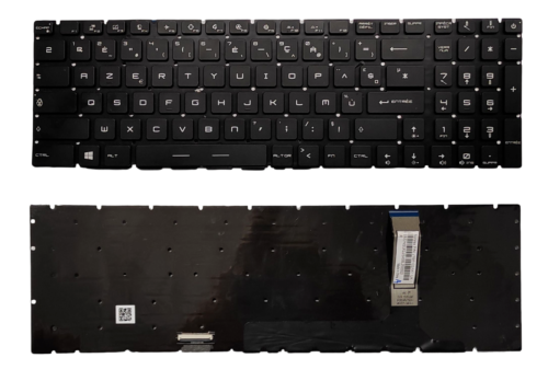 MSI Vector GS76 Stealth 11UE GP76 Leopard 11UE MS-17K3 Keyboard FR Per-Key RGB - Photo 1/2