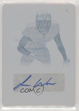 2014 Panini National Treasures Printing Plate Cyan 1/1 Jimmie Ward #208 Auto z0q
