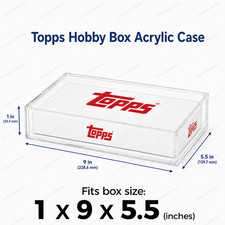 Acrylic for Topps Hobby Box - Magnetic + UV Protection