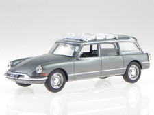 Citroen ID 19 Break 1960 grey metallic diecast modelcar CLC326 IXO 1:43