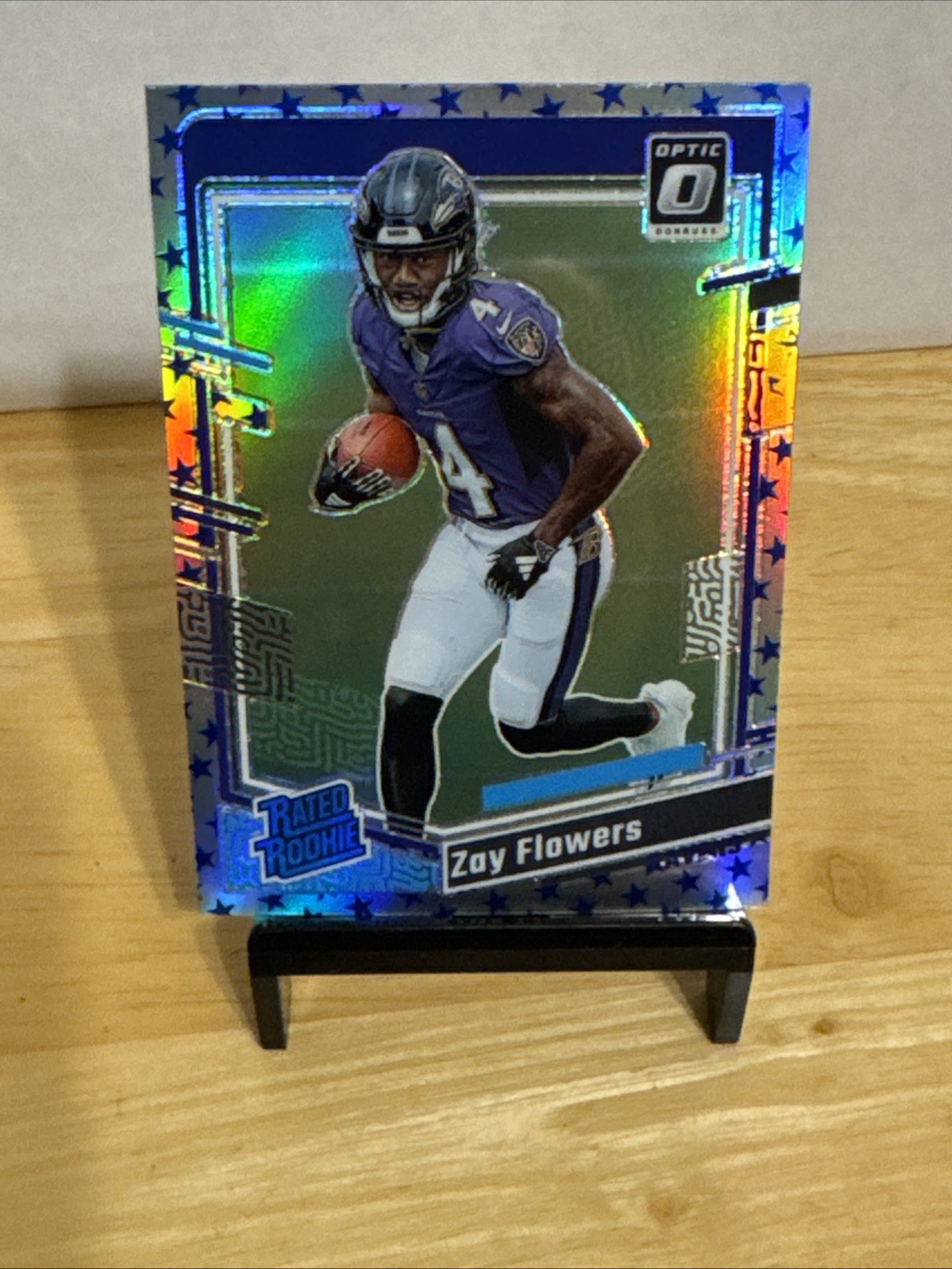 2023 Panini Donruss Optic - Rated Rookie Zay Flowers #210 Stars Prizm (RC)