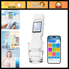 9-in-1 Digital Water Test Kit with APP Monitoring - TDS, EC, Temp, Turbidity M
