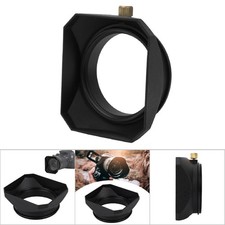 Square Lens Hood Shade Accessory For Mirrorless Cameras Digital Video Camera