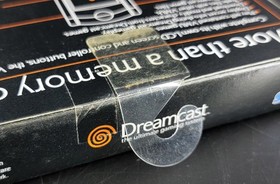 Sega Dreamcast Visual Memory Unit Clear Blue - New Sealed