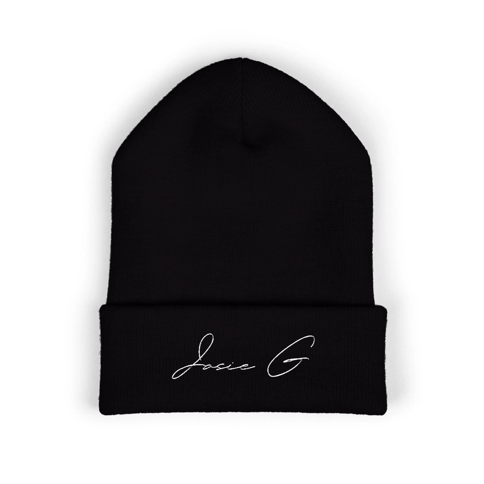 Josie G Signature Embroidered Beanie