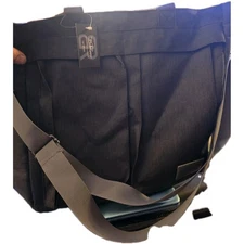 Bella Russo Women's Charcoal Gray Tote Handbag