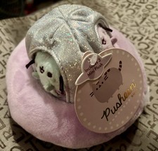 NEW Pusheen Shop Exclusive Pastel Pusheen UFO Plush Set with tags, 3 mini plush