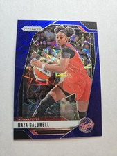 2024-25 Panini Prizm WNBA Blue Velocity Prizm Maya Caldwell Indiana Fever 38 AA8