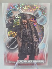 Captain Jack Sparrow 2026 Topps Chrome Disney #14 🔥 Speckle Image Variation 🔥