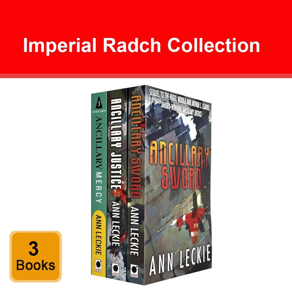 Imperial Radch Series 3 Books Collection Set by Ann Leckie NEW book