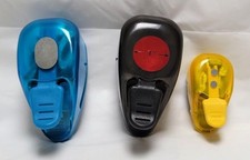 Lot of 3 EK Success Circle Oval Colon Paper Punches For Scrapbooking crafts